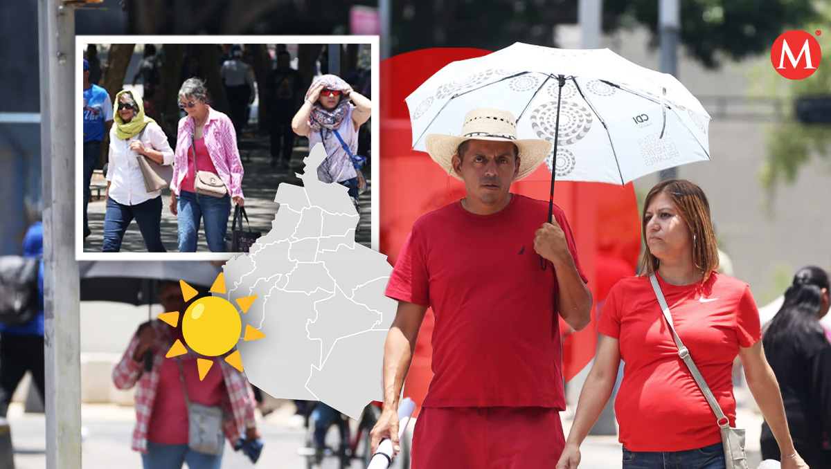 El calor aumentará en CdMx, alertan especialistas de la UNAM (Diseño: Milenio)