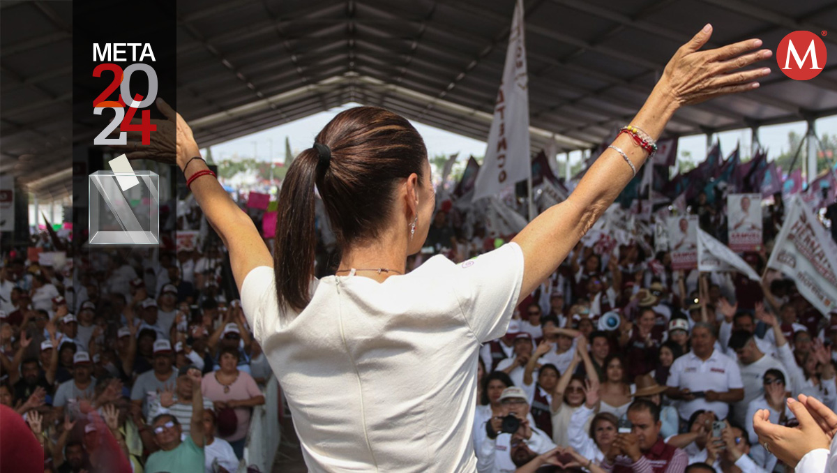 Convocan a marcha a favor de Claudia Sheinbaum. | Diseño: Mauricio Ledesma