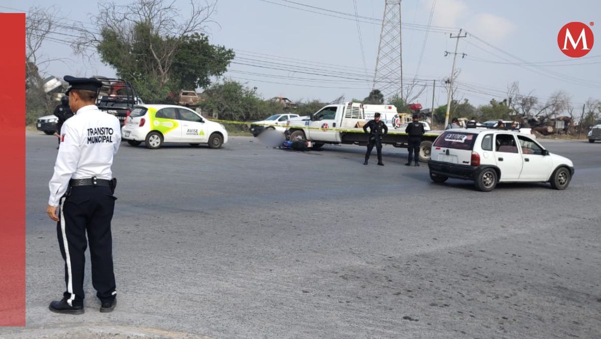 En el lugar se cerraron algunos carriles debido al accidente. Agustín Martínez