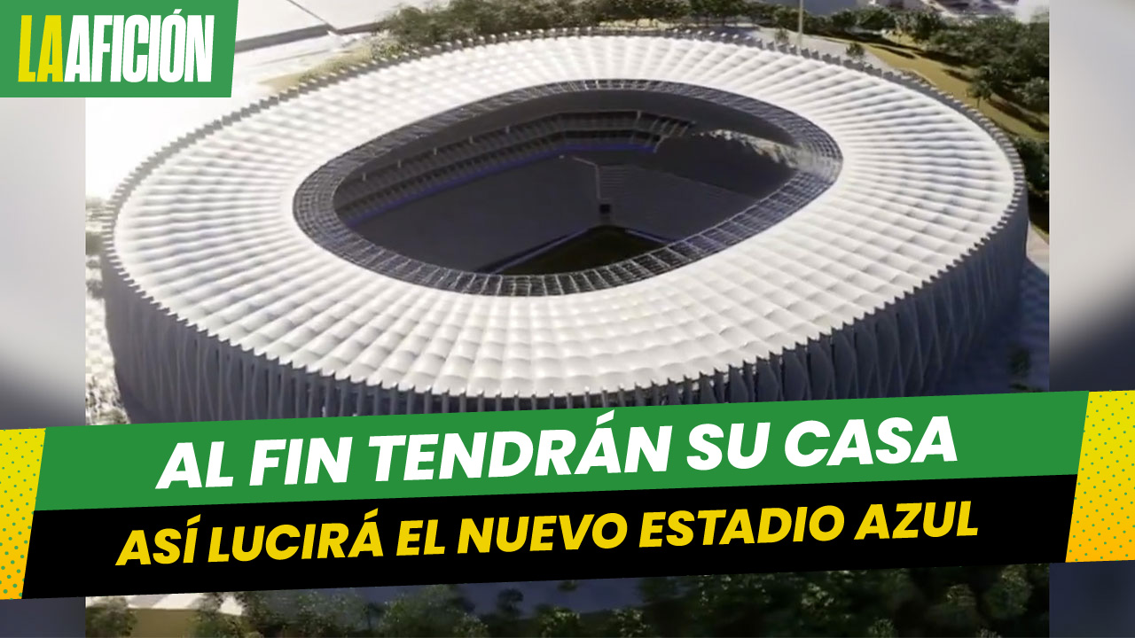 ¡Nuevo estadio del Cruz Azul! Víctor Velázquez presume cómo se verá