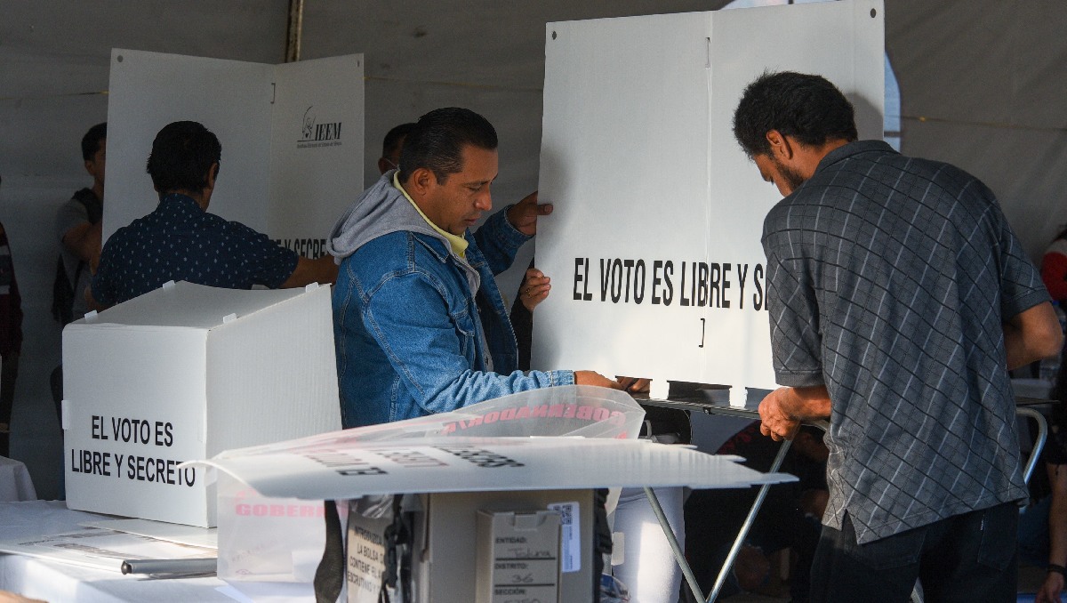 Instalación de casillas electorales. Foto: (Cuartoscuro)