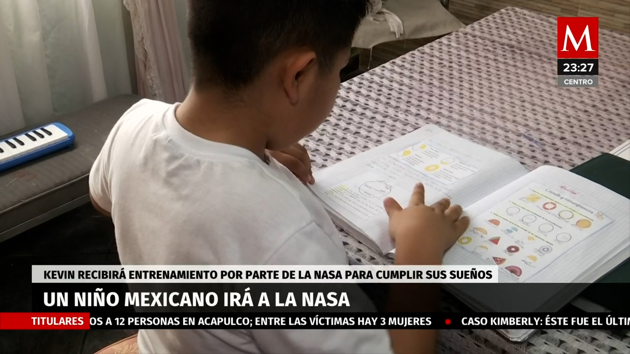 Joven mexicano se convierte en prometedor prospecto de la NASA