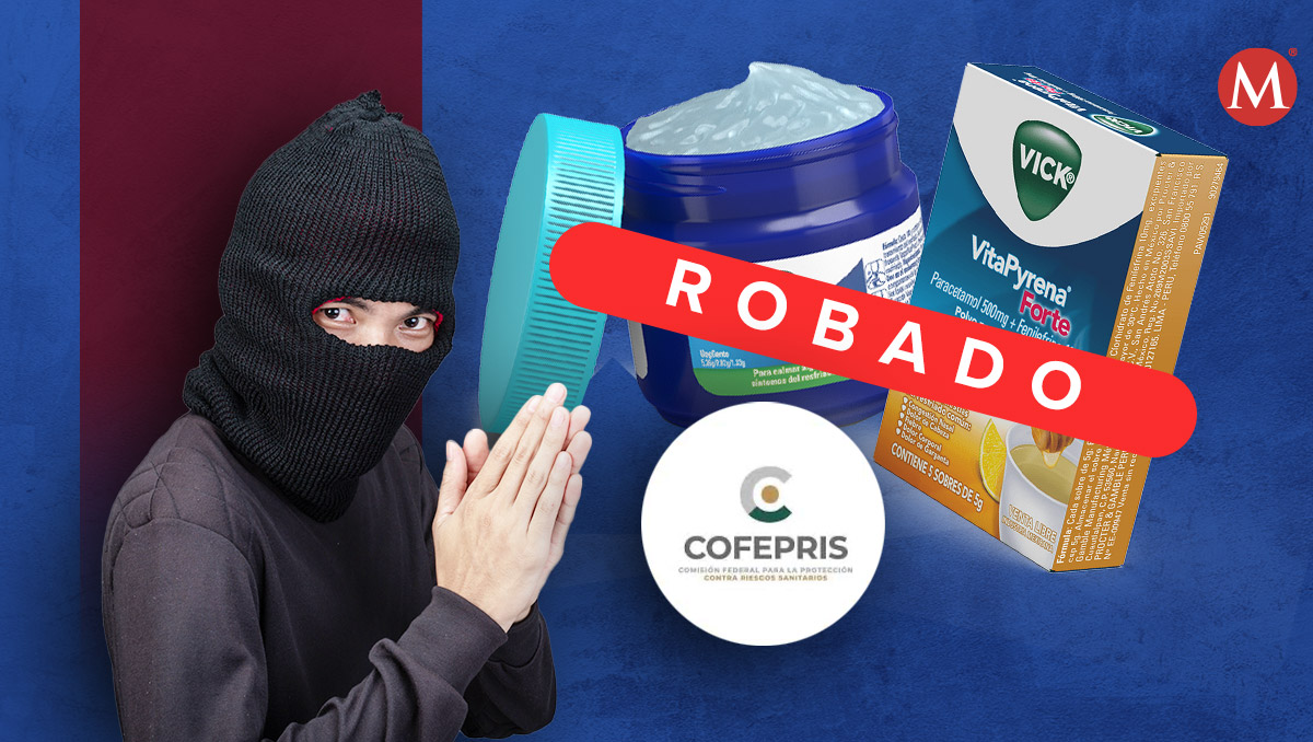Los medicamentos fueron robados a Procter & Gamble Manufacturing México. | Especial