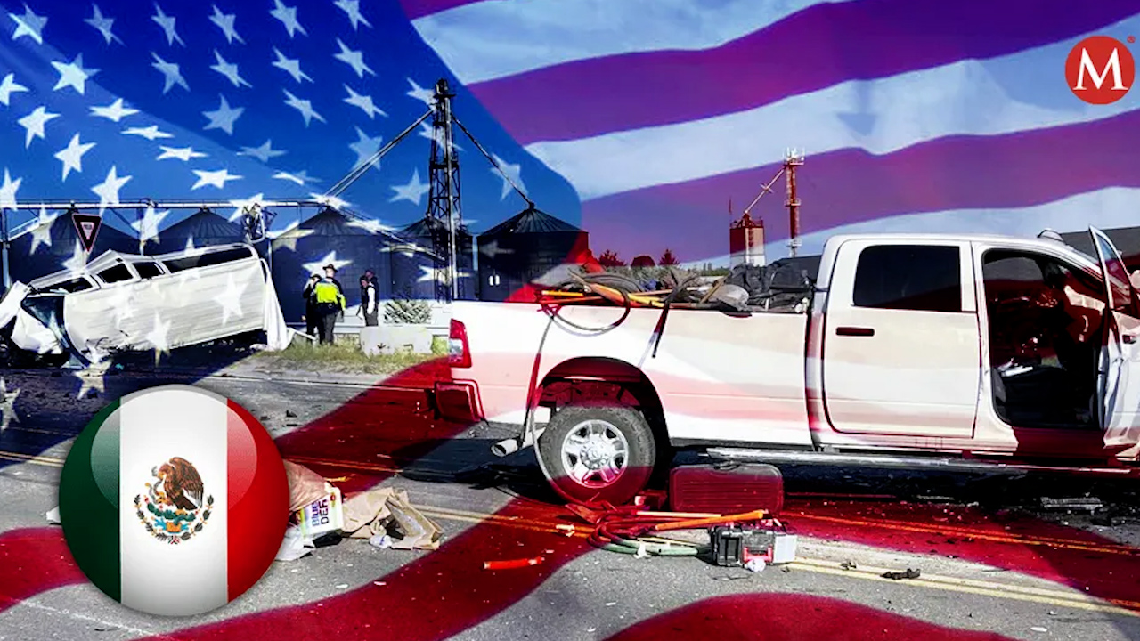 Mueren seis trabajadores mexicanos en accidente vehicular en Idaho