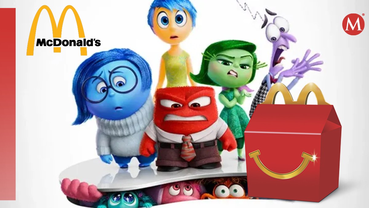 Nuevos promocionales de 'Intensamente 2' llegarán a la Cajita Feliz de McDonald 's
