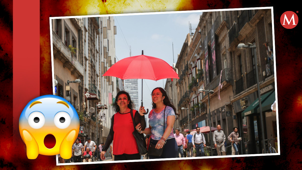 Nuevo registro de altas temperaturas en CdMx. | Diseño: Mauricio Ledesma