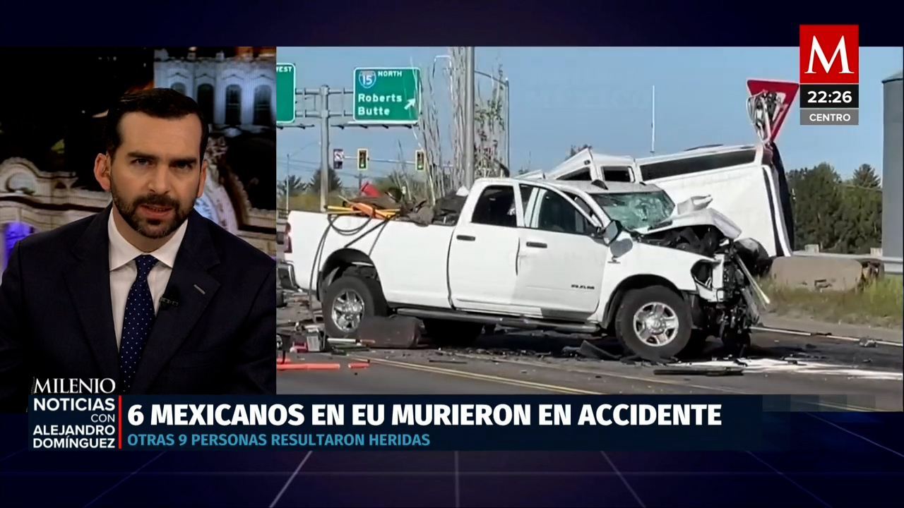 Seis migrantes agrícolas fallecen en accidente en Estados Unidos