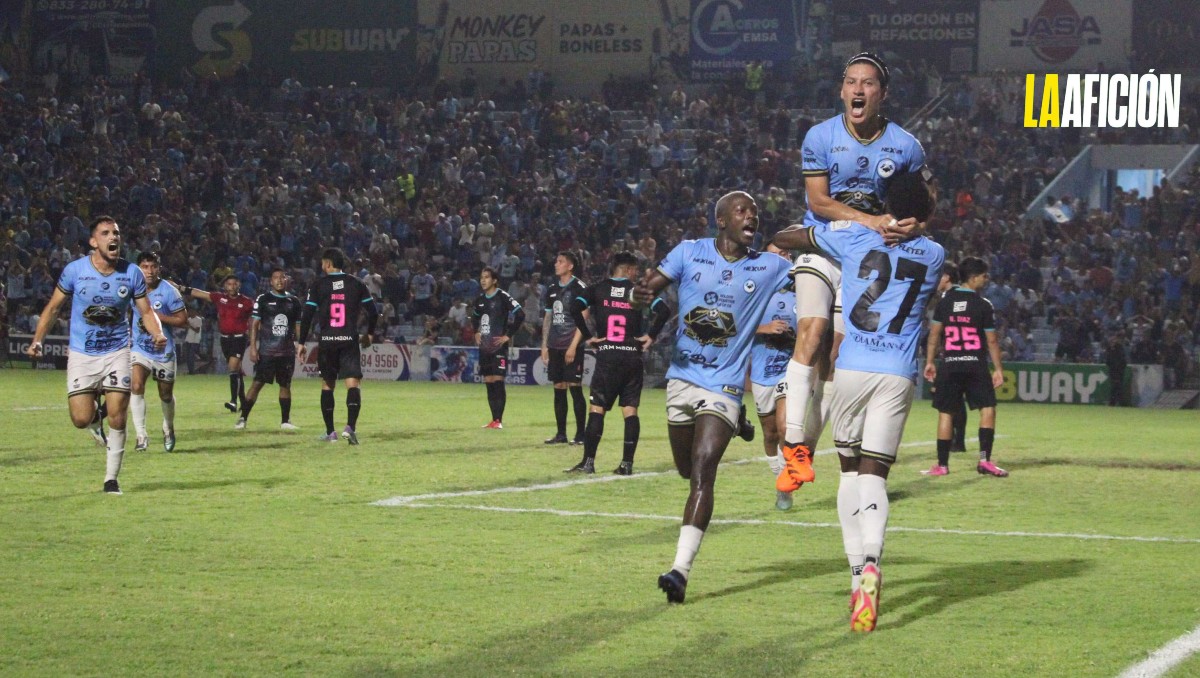 Tampico Madero goleó a Los Cabos United en la ida de la final de la Liga Premier Mx.
