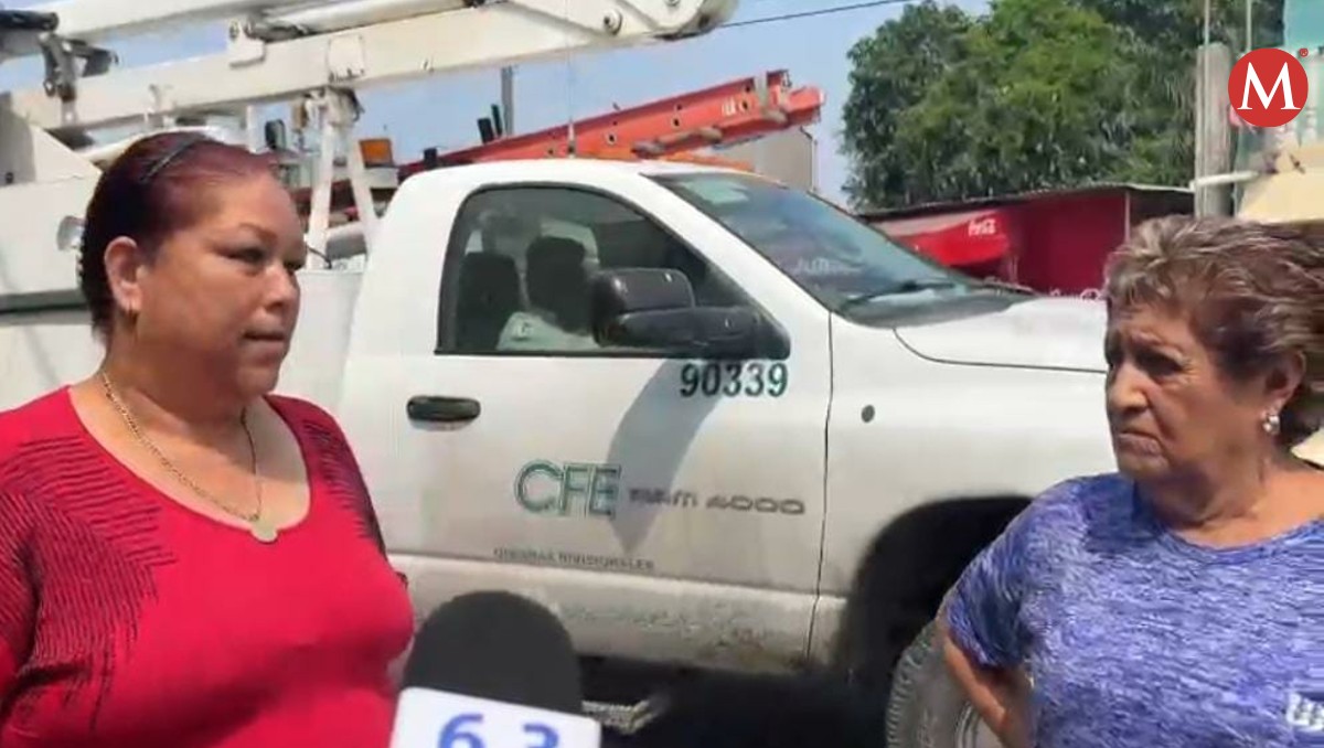 Vecinos reportan les falta el agua y la luz en Ciudad Madero