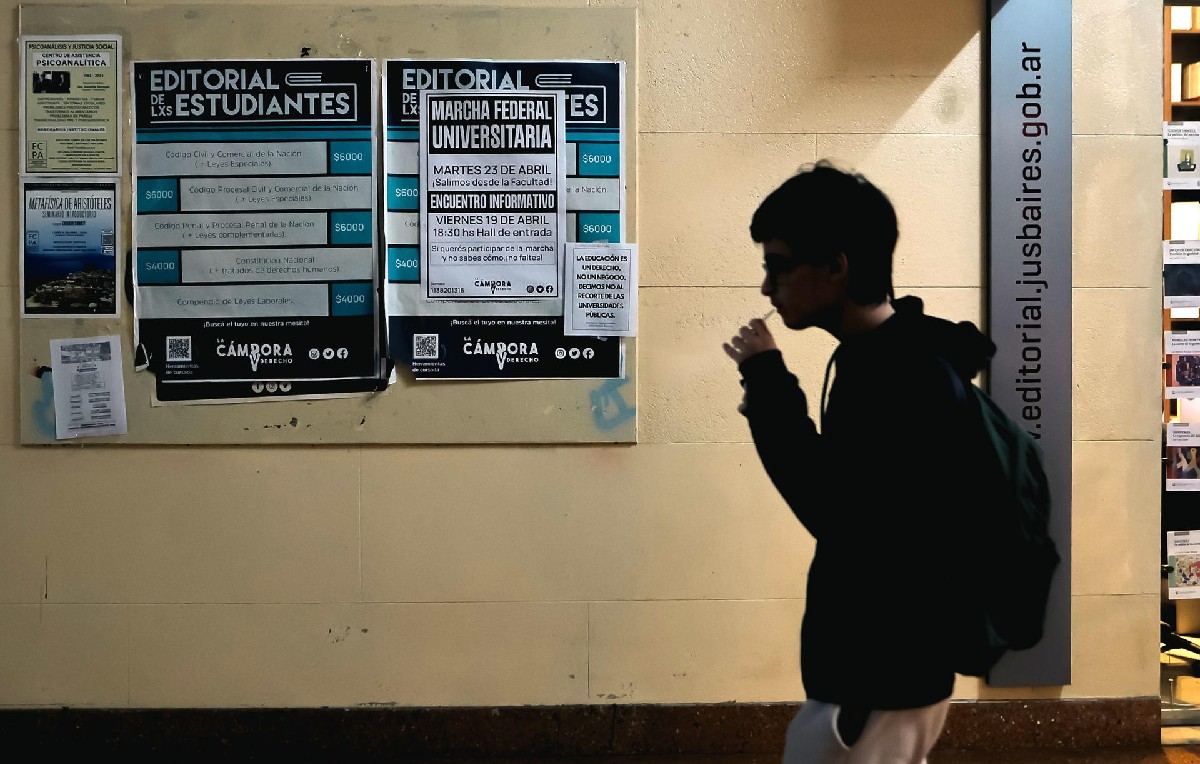 Estudiantes en la Universidad de Buenos Aires (EFE)