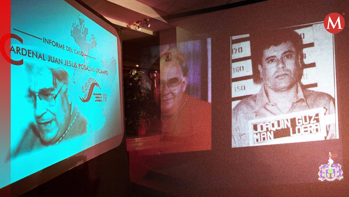 Joaquín Guzmán da su versión sobre asesinato de cardenal Posadas Ocampo. | Diseño: Óscar Ávila
