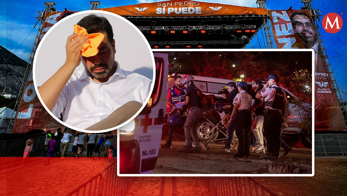 ¿Qué se sabe de la caída de un escenario de MC en San Pedro?