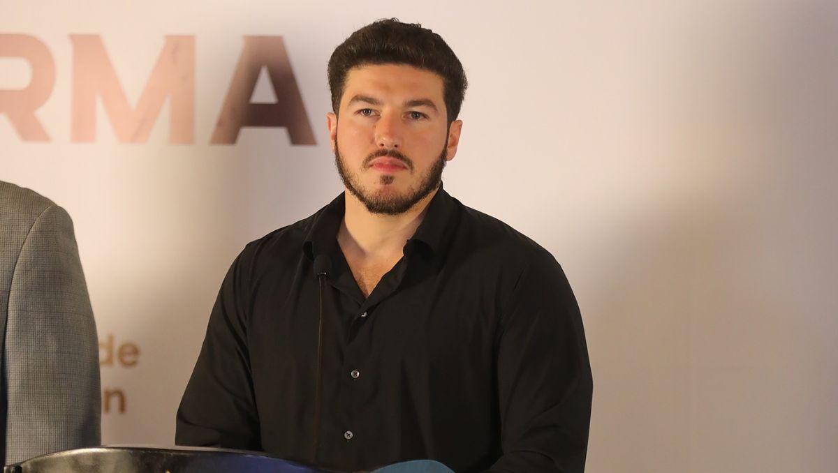 Samuel García Sepúlveda, gobernador de Nuevo León. Jorge López
