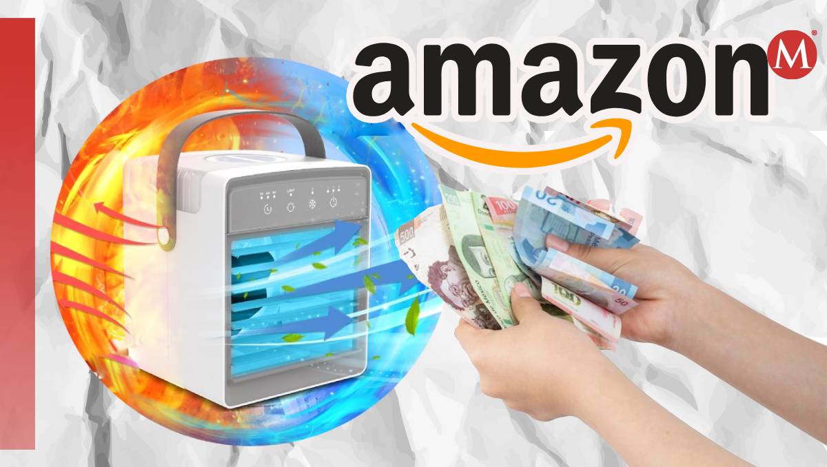 Amazon tiene un aire acondicionado a precio menor de 750 pesos, siendo uno de los mejores evaluados | MILENIO