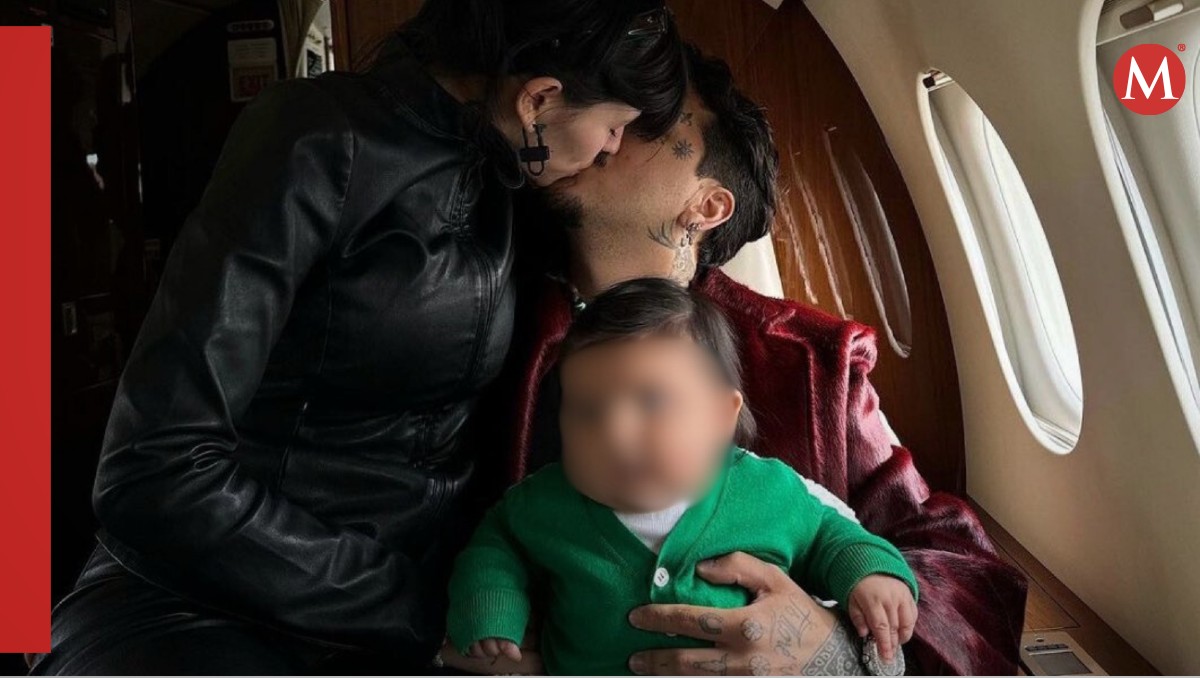 Christian Nodal, Cazzu y su hija Inti | X