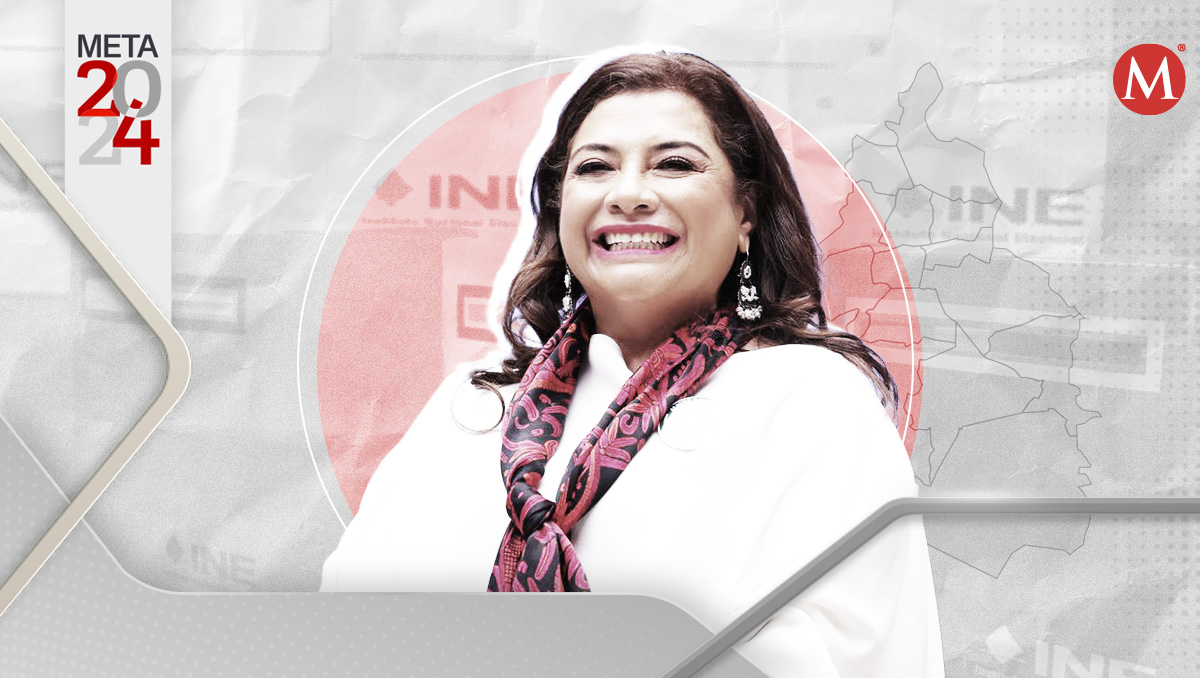 Clara Brugada aventaja en la elección a jefe de Gobierno de 2024. | Especial