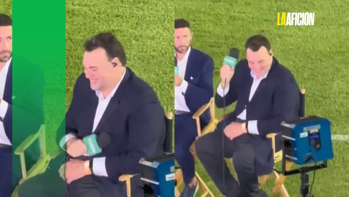 David Faitelson recibe mentada de madre de aficionados tras la final de ida entre Cruz Azul y América (Captura X@jecy85)