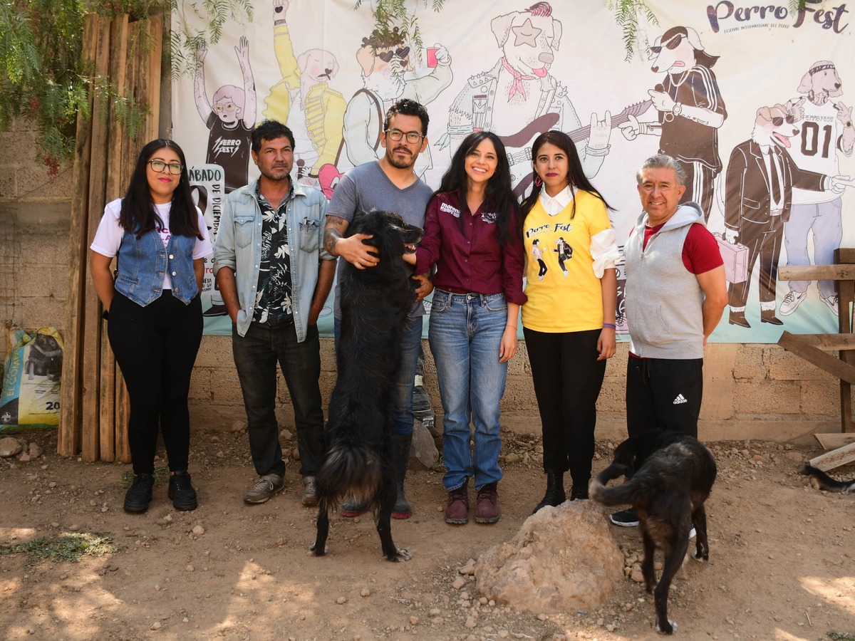 Gretchen Atilano se reunió con protectores de animales y rescatistas. (Cortesía)