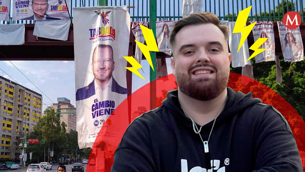 Ibai Llanos explota contra la propaganda electoral de la Ciudad de México.