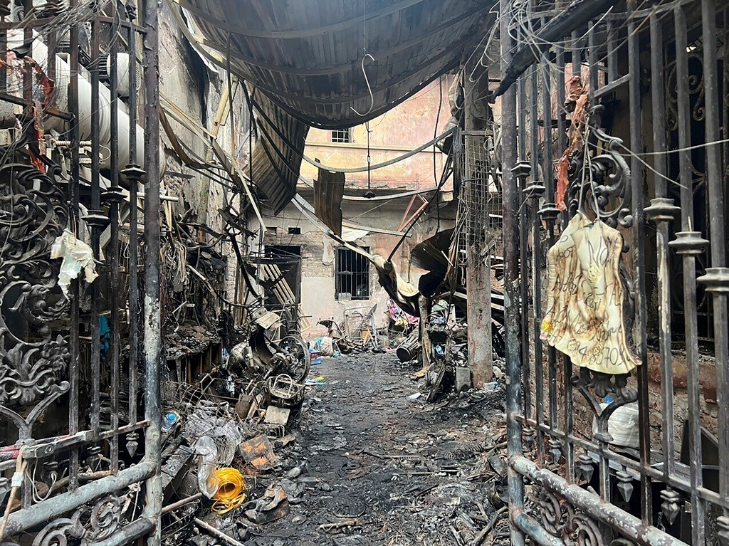 Incendio en edificio residencial en Vietnam|| Agencia AP