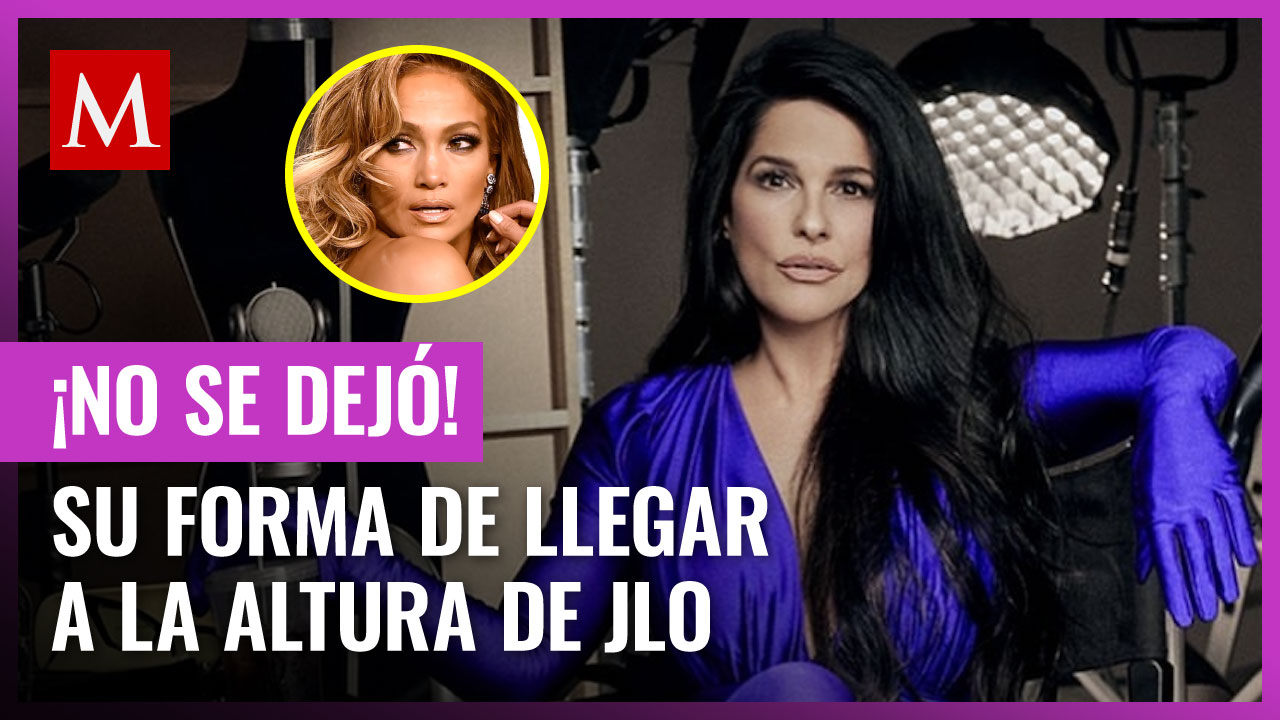 Martha Debayle usa enormes plataformas por su estatura en entrevista con Jennifer Lopez