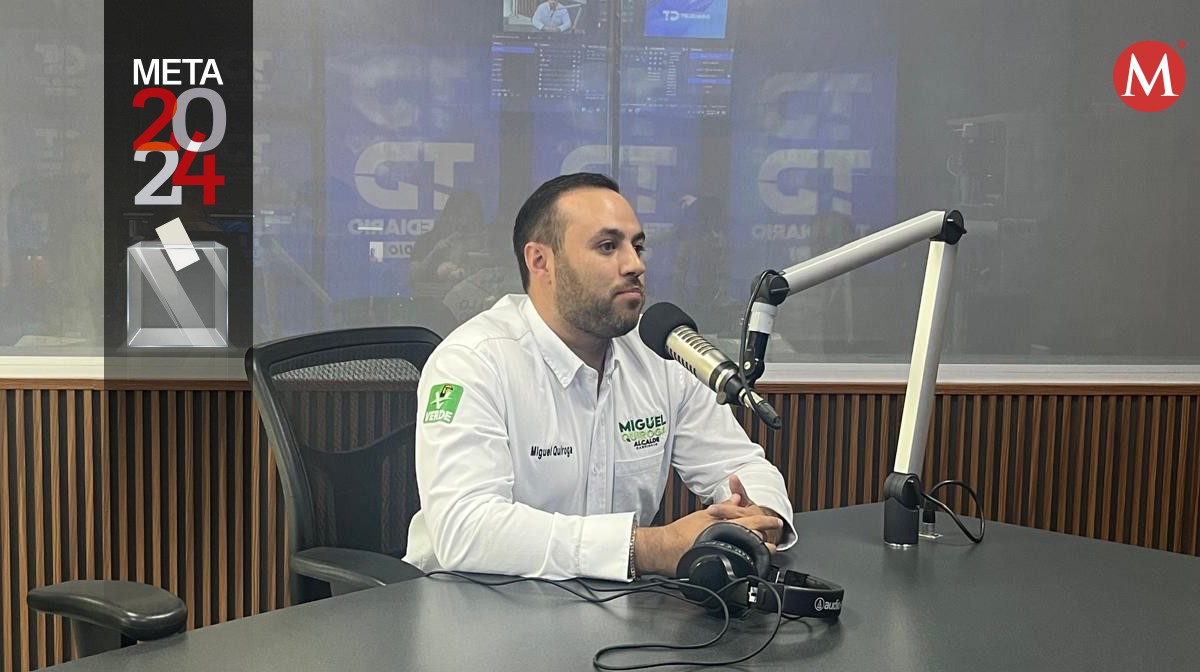Miguel Quiroga en entrevista. Foto: Especial