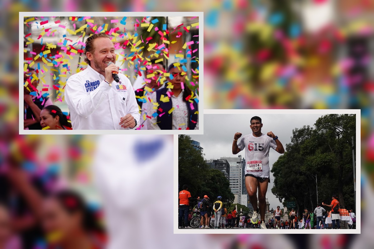 Santiago Taboada promete apoyo para deportistas en CdMx.
