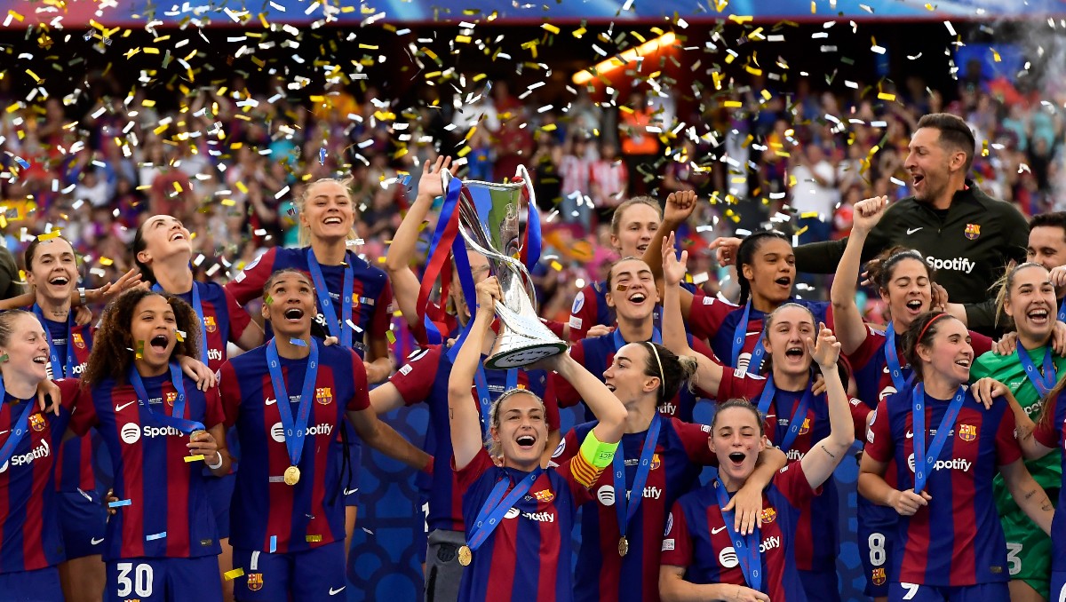Barcelona Femenil conquista su tercera Champions League (AP)