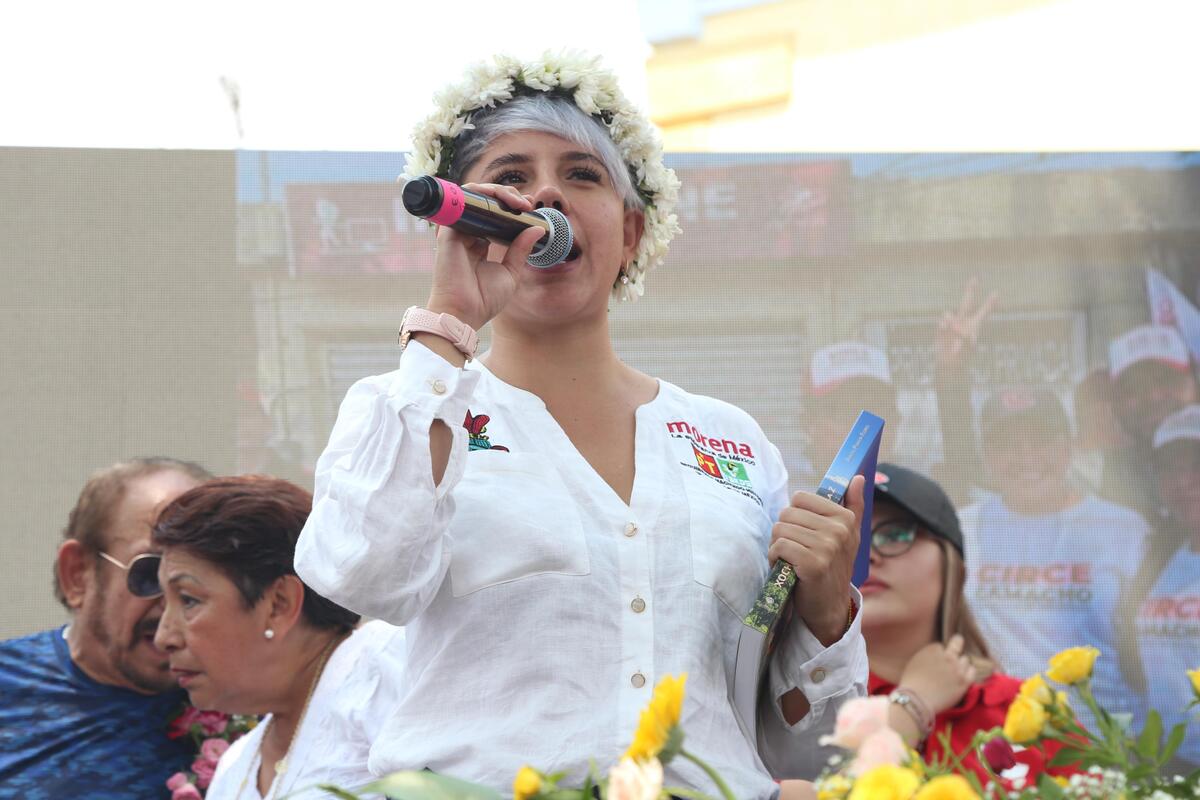 Circe Camacho buscará la calidad hídrica en Xochimilco.