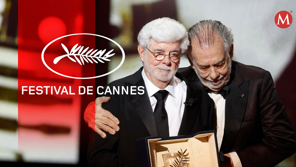 George Lucas recibe Palma de Oro de Honor de Cannes por Coppola. | EFE