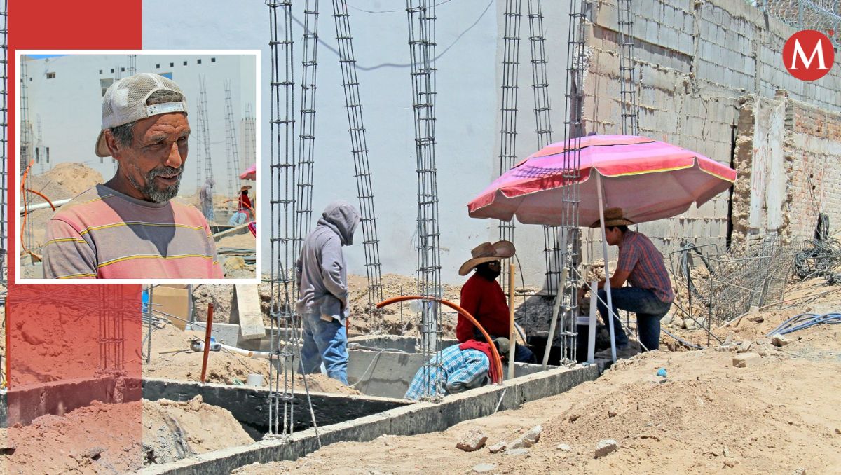 Germán trabaja hasta diez horas bajo el sol. (Roberto Amaya)
