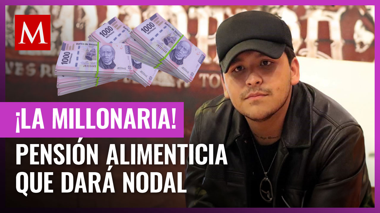 Ésta sería la millonaria pensión que Nodal tendría que dar a su hija Inti