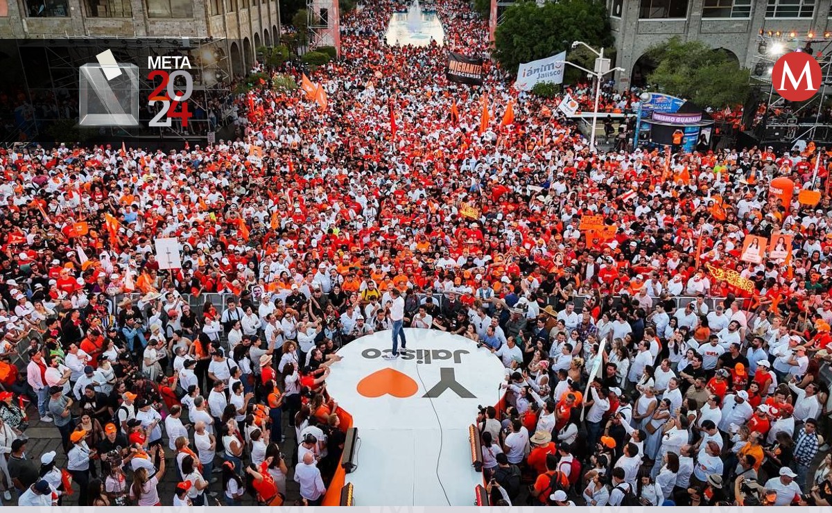 Movimiento Ciudadano realiza cierre de campañas en Guadalajara (cortesía)