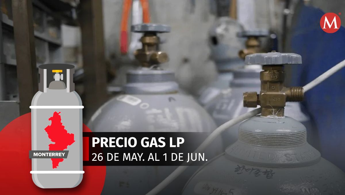 Precios vigentes del gas LP en Nuevo León del 26 de mayo al 1 de junio. Especial