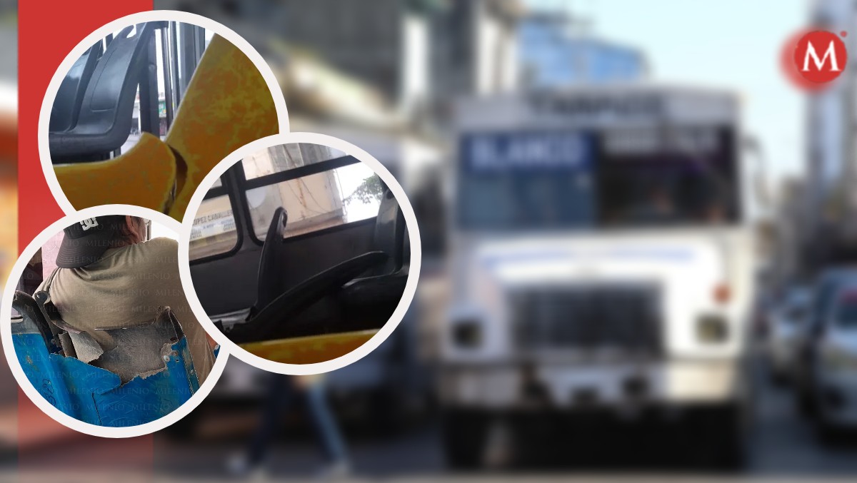 Reportan mal estado de transporte público en sur de Tamaulipas