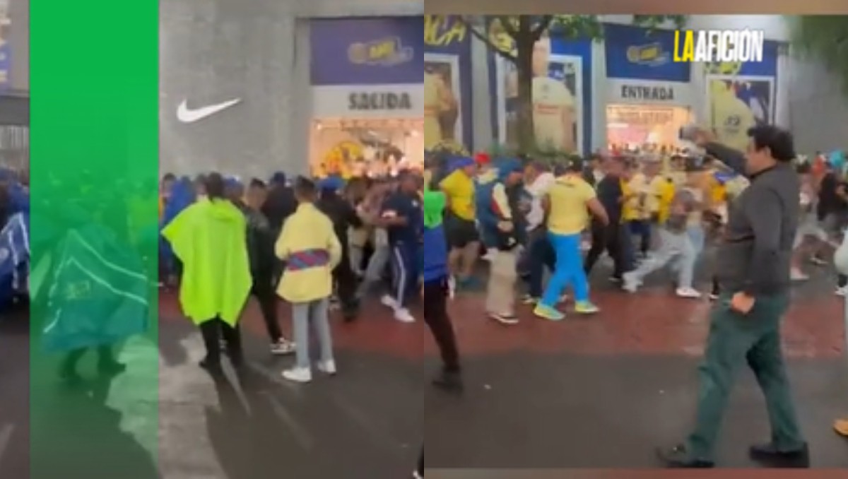 Aficionados dan portazo en el Estadio Azteca previo a la final de la Liga MX (Captura ESPN)