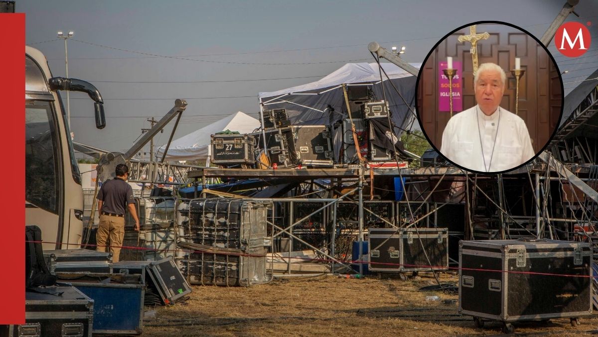Caída de escenario en evento de MC en San Pedro | AFP/Especial