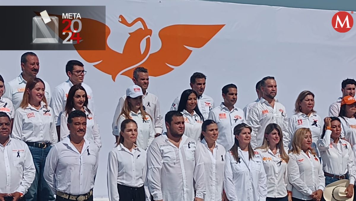 Candidatos a diputados de MC con Lorenia Canavati y Martha Herrera | Israel Santacruz