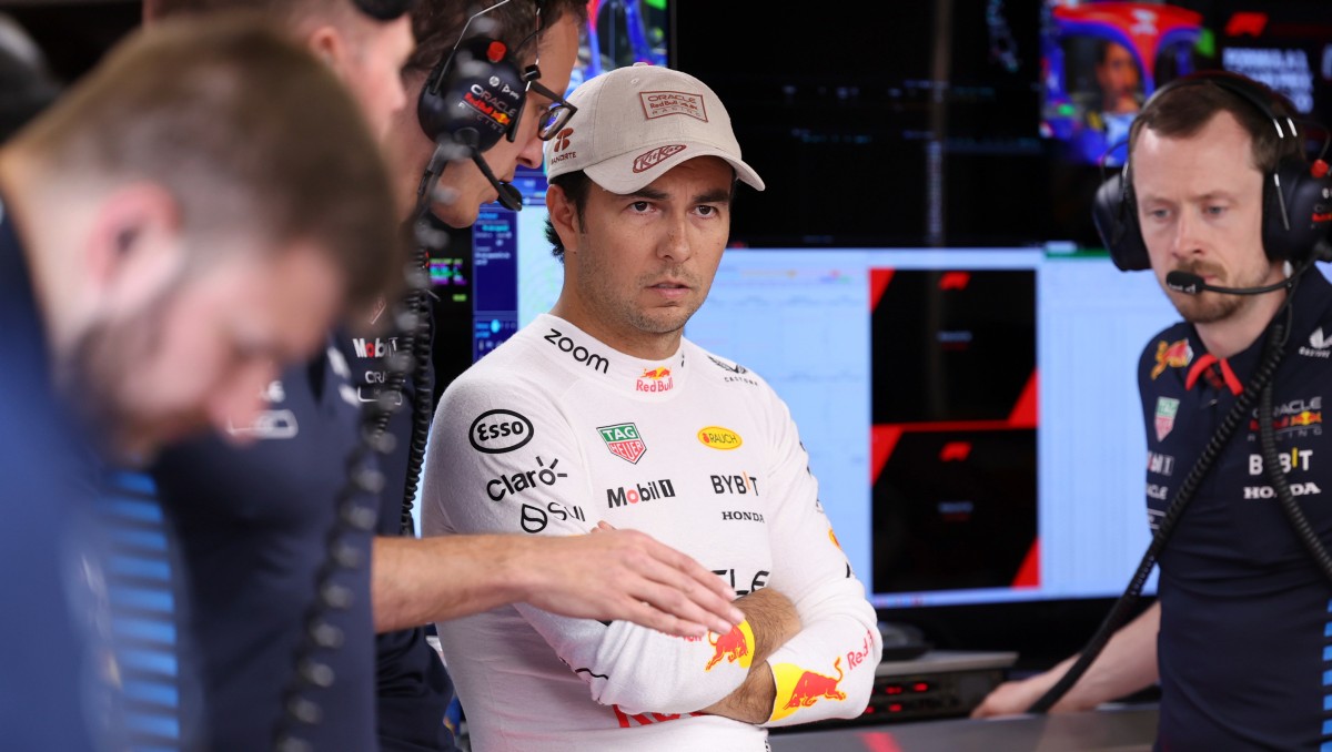 Checo Pérez agradece salir ileso tras incidente en GP de Mónaco (AFP)
