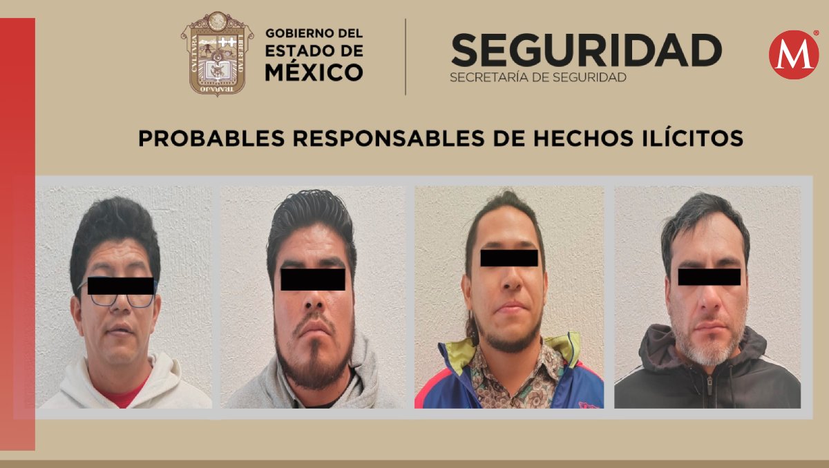 Detienen a cuatro personas por transportar frascos con miel y marihuana en Atlacomulco. Foto: (Especial)