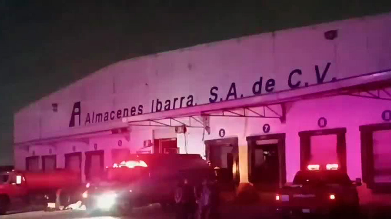 Un incendio en una bodega de Tampico provoca la movilización de los cuerpos de emergencia