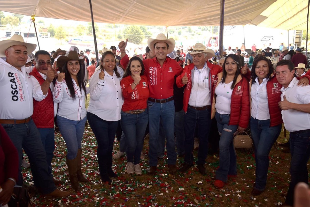 Óscar Sánchez, candidato a la alcaldía de Almoloya de Juárez. | Foto: Especial