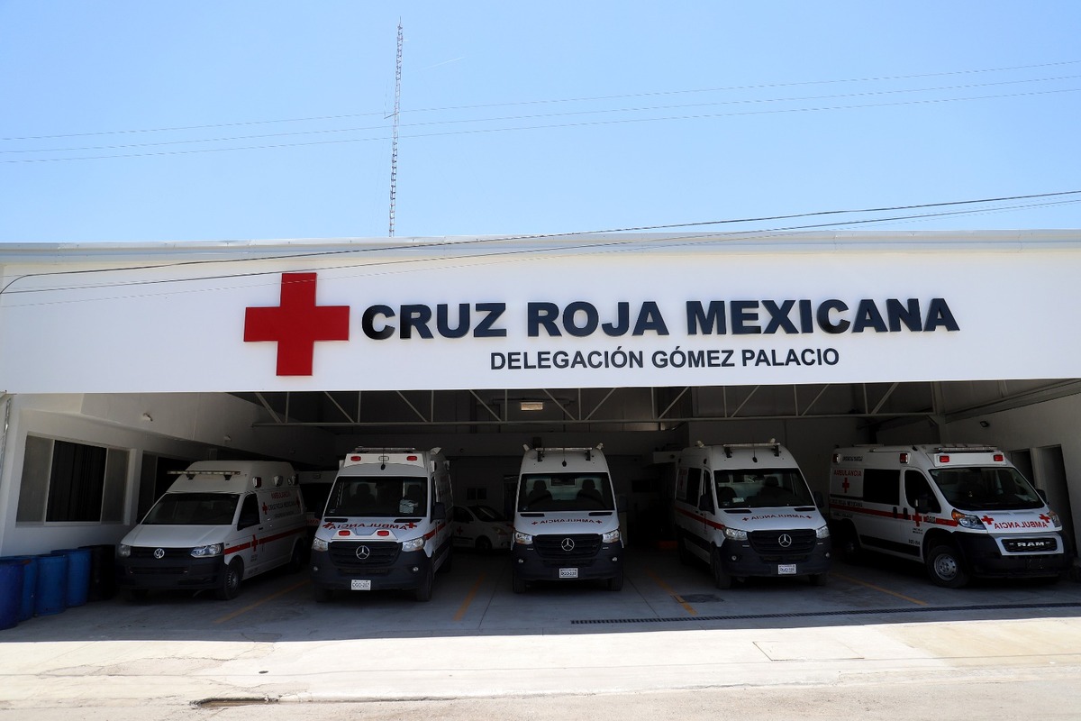 C ruz Roja en Gómez Palacio. | Rolando Riestra