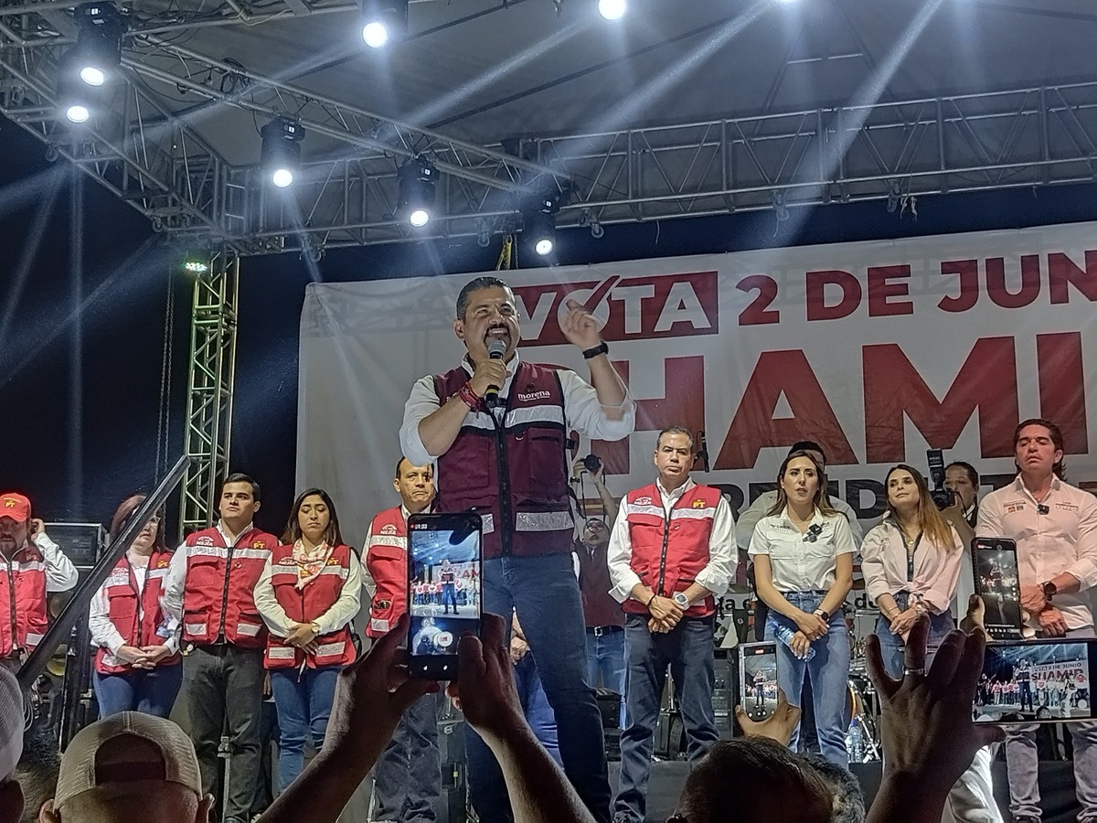 En Torreón, Shamir Fernández cierra campaña ante miles de personas. | Especial