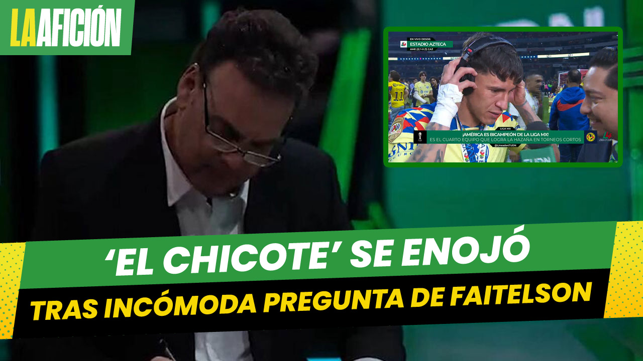'Chicote' Calderón 'deja colgado' a Faitelson por incómoda pregunta