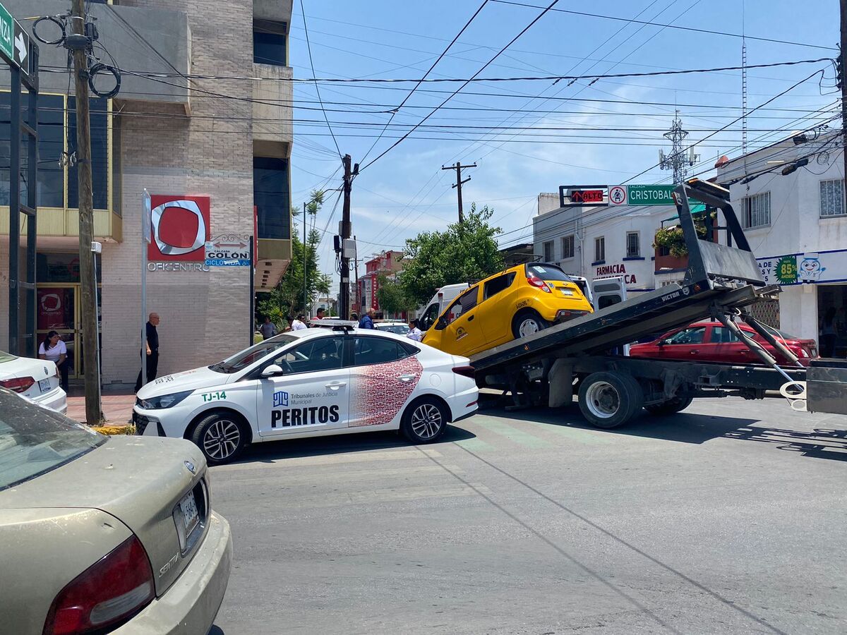 Choque en Torreón.