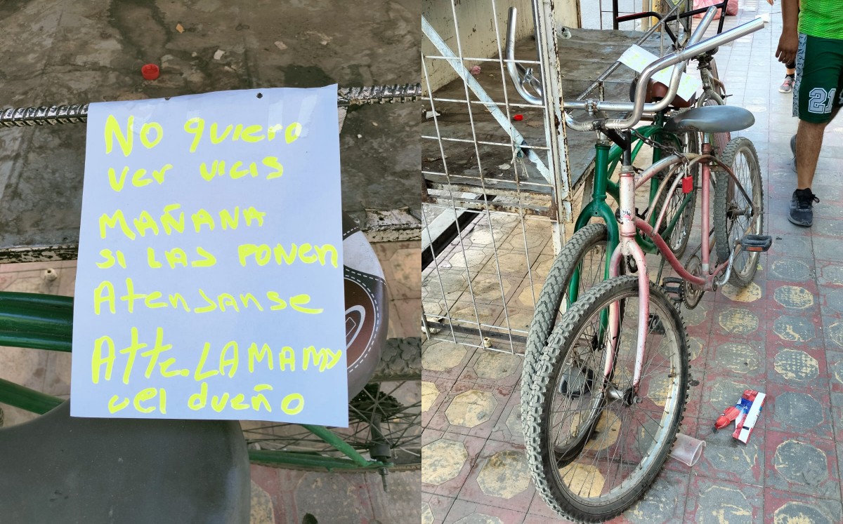 El letrero generó reacciones en los laguneros. l Especial