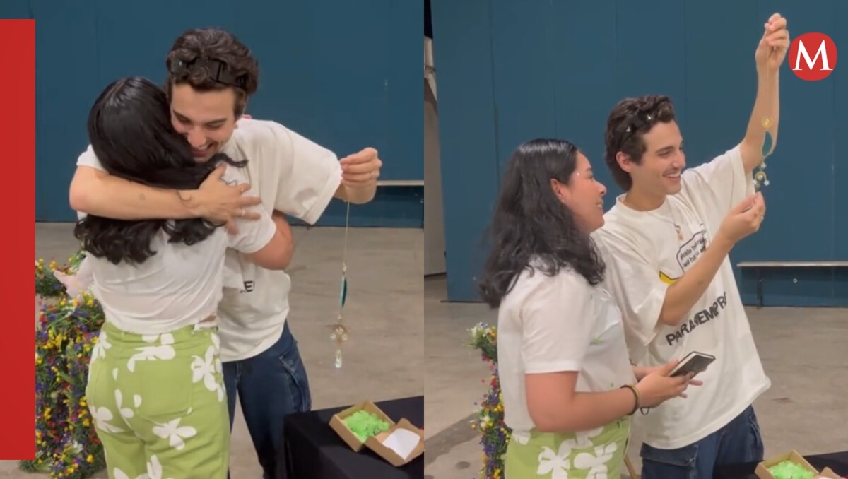 Fan le da regalo a Humbe en concierto de Tampico y se hace viral
