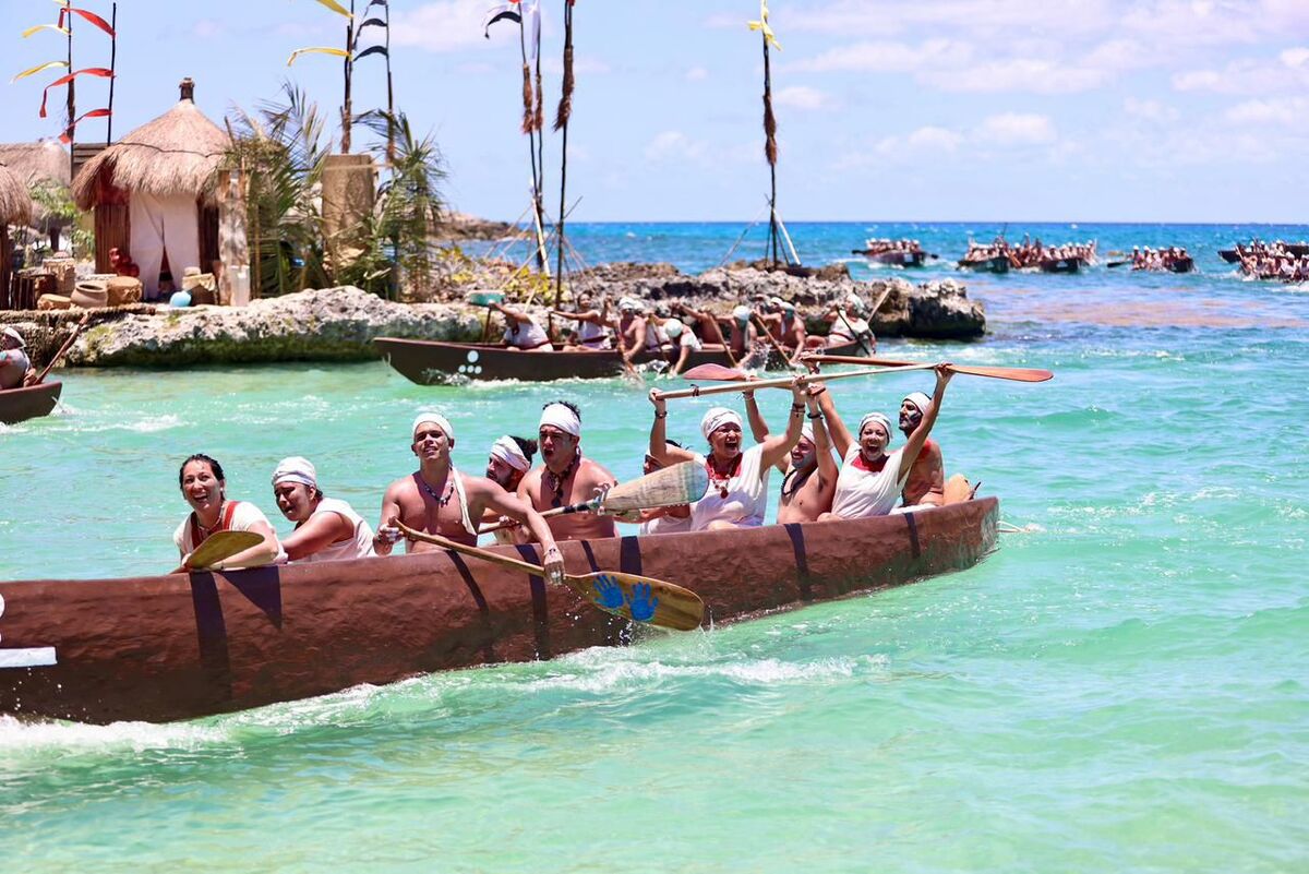 Grupo Xcaret recrea la ancestral ruta de Cozumel. Especial 15