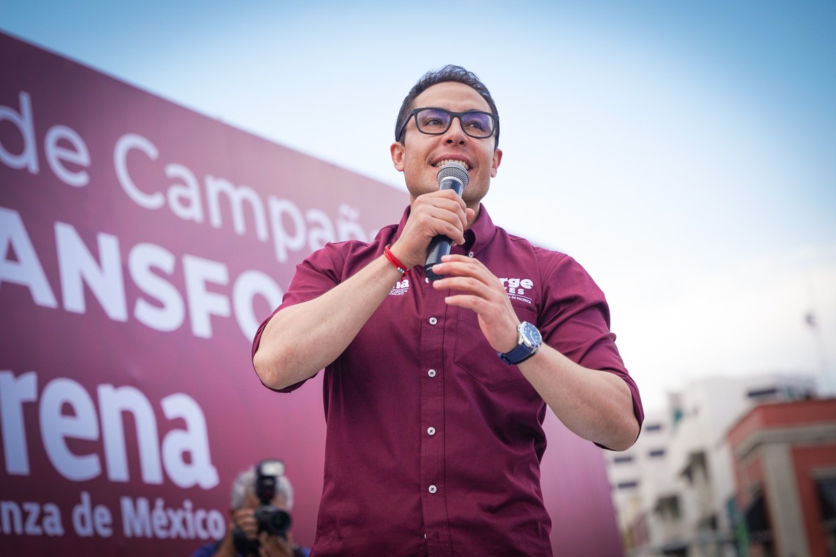 Jorge Reyes, candidato de Morena a la presidencia municipal de Pachuca. (Cortesía)